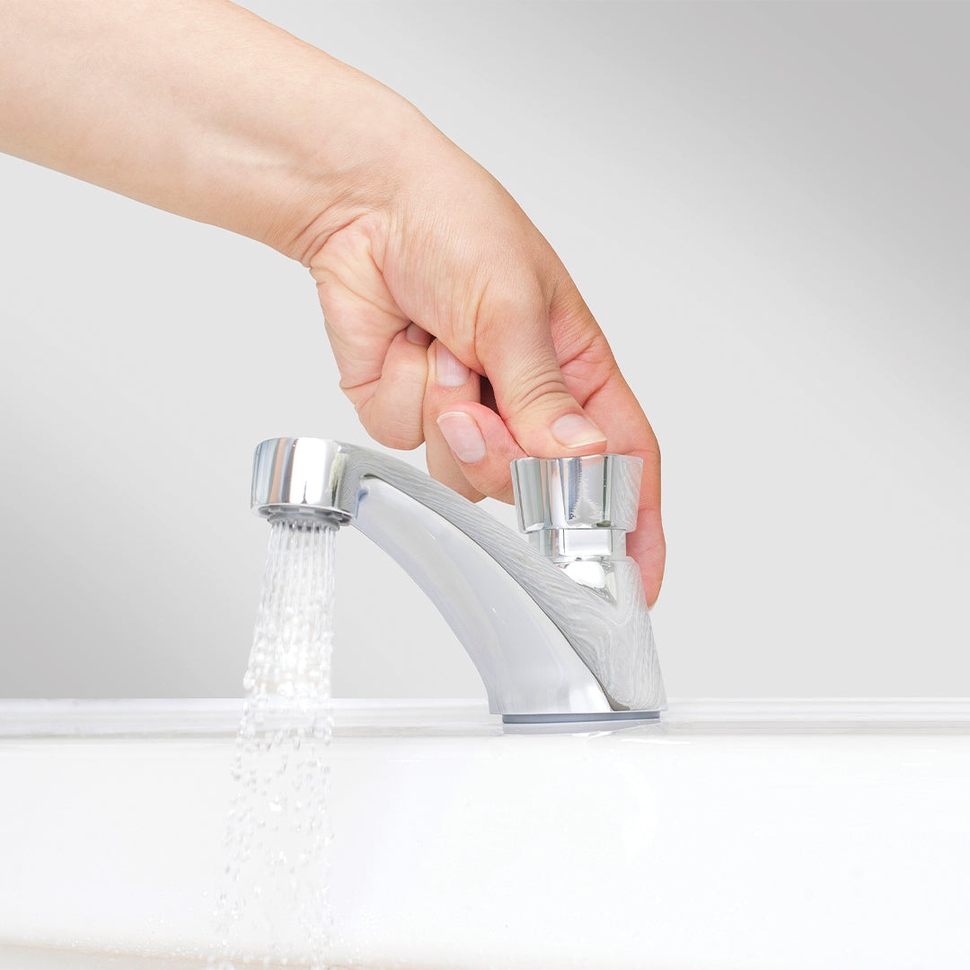 Llave Push Lavamanos tradicional Evora bajo consumo