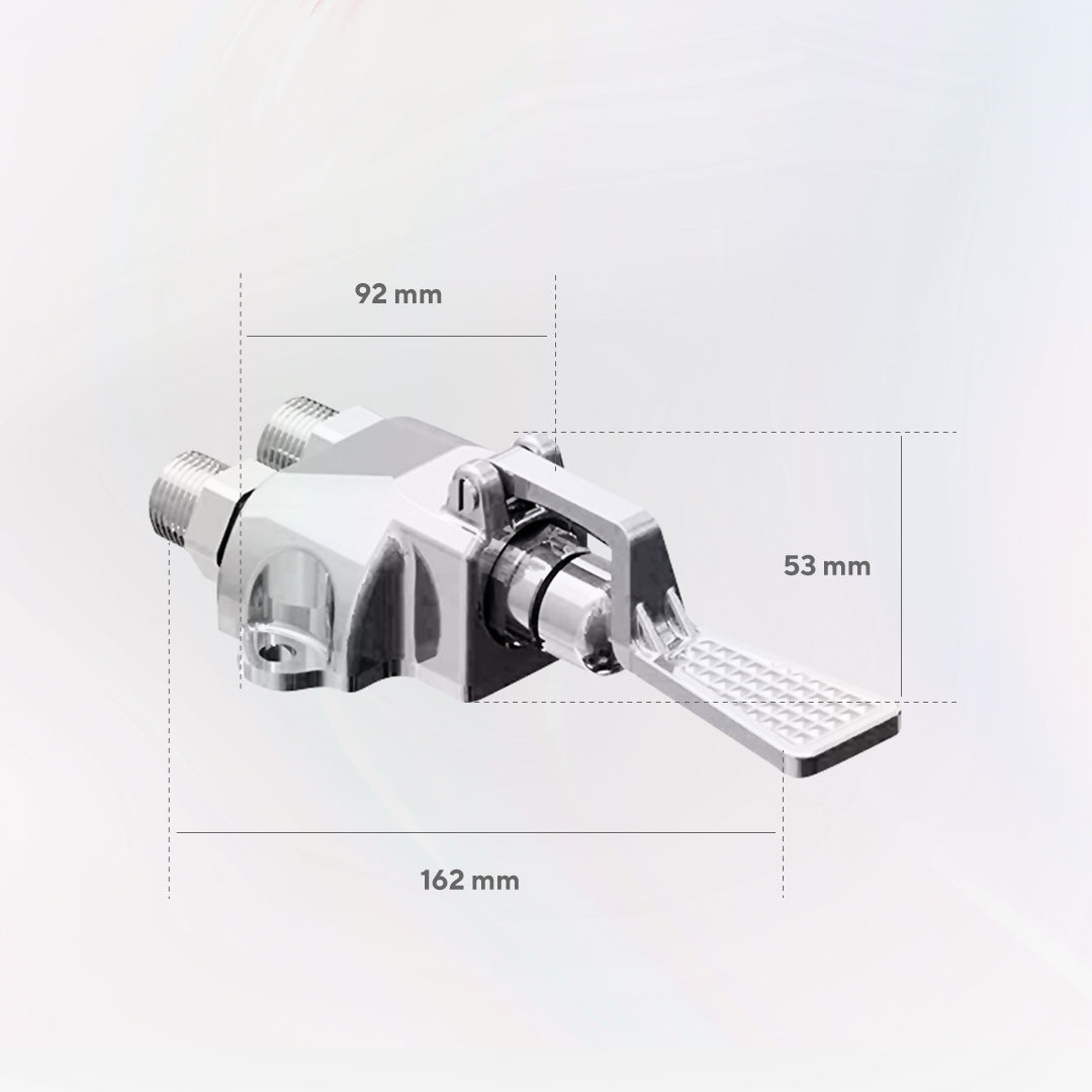 Llave de pie para lavabo y fregadero