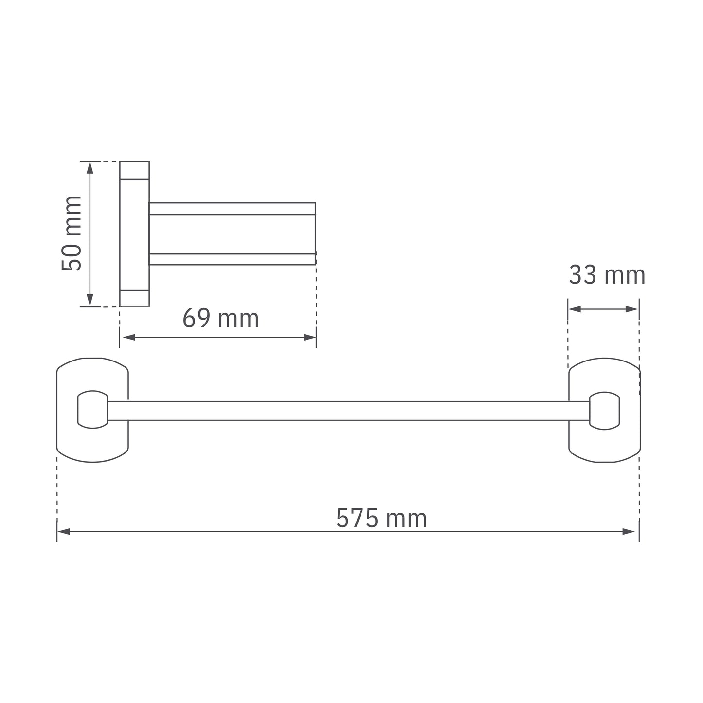 Toallero barra Portobello