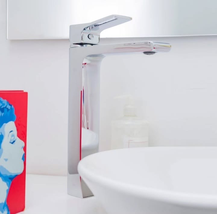 Monomando lavabo alto Voga