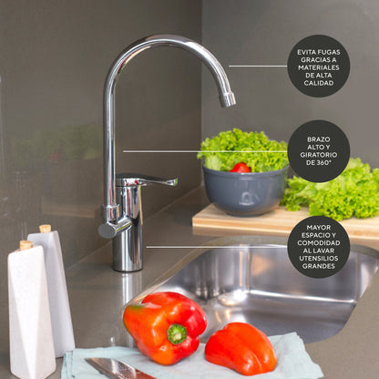 Monomando fregadero Sion