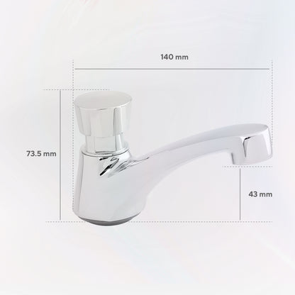 Llave Push Lavamanos tradicional Evora bajo consumo