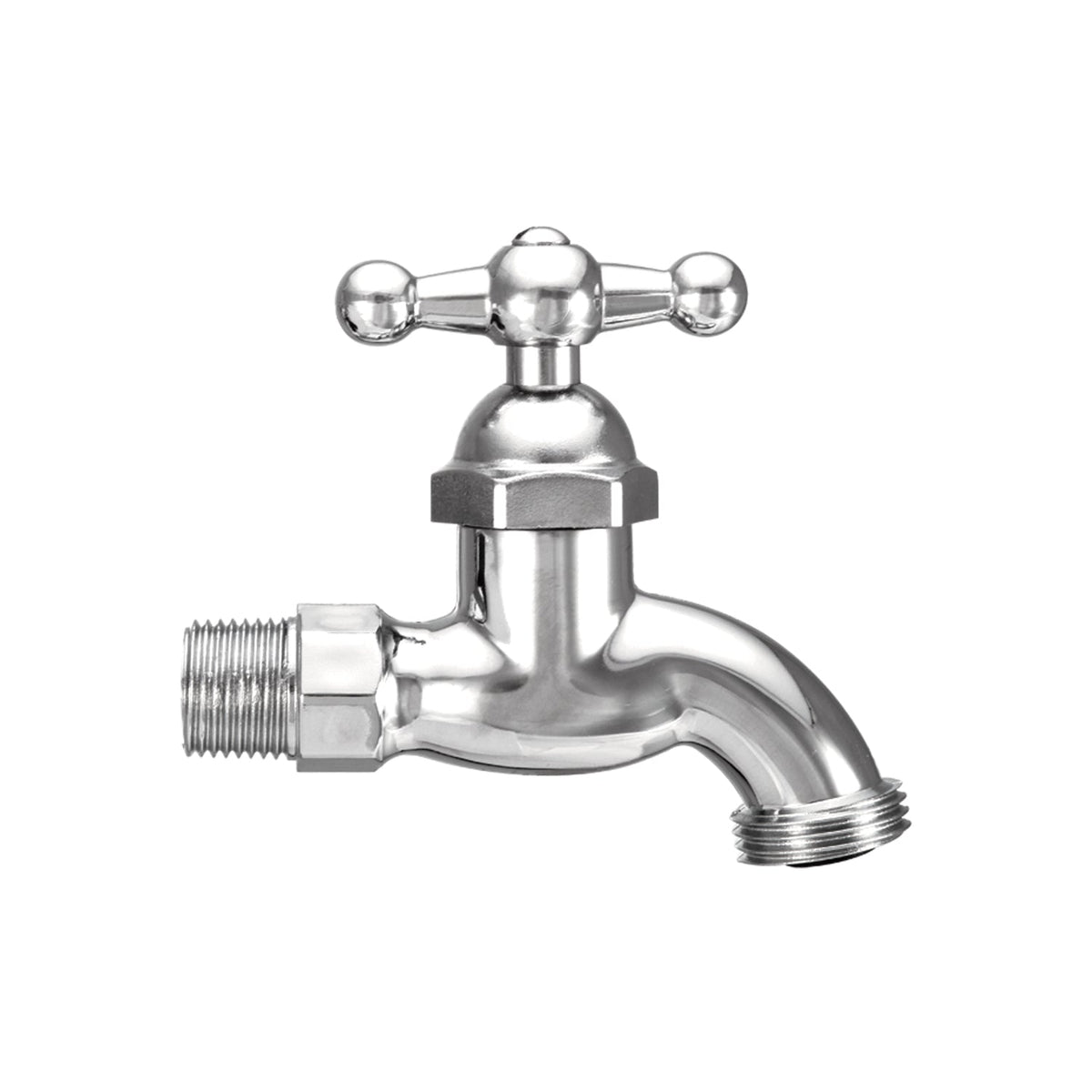 Llave Manguera Plástica Cromo